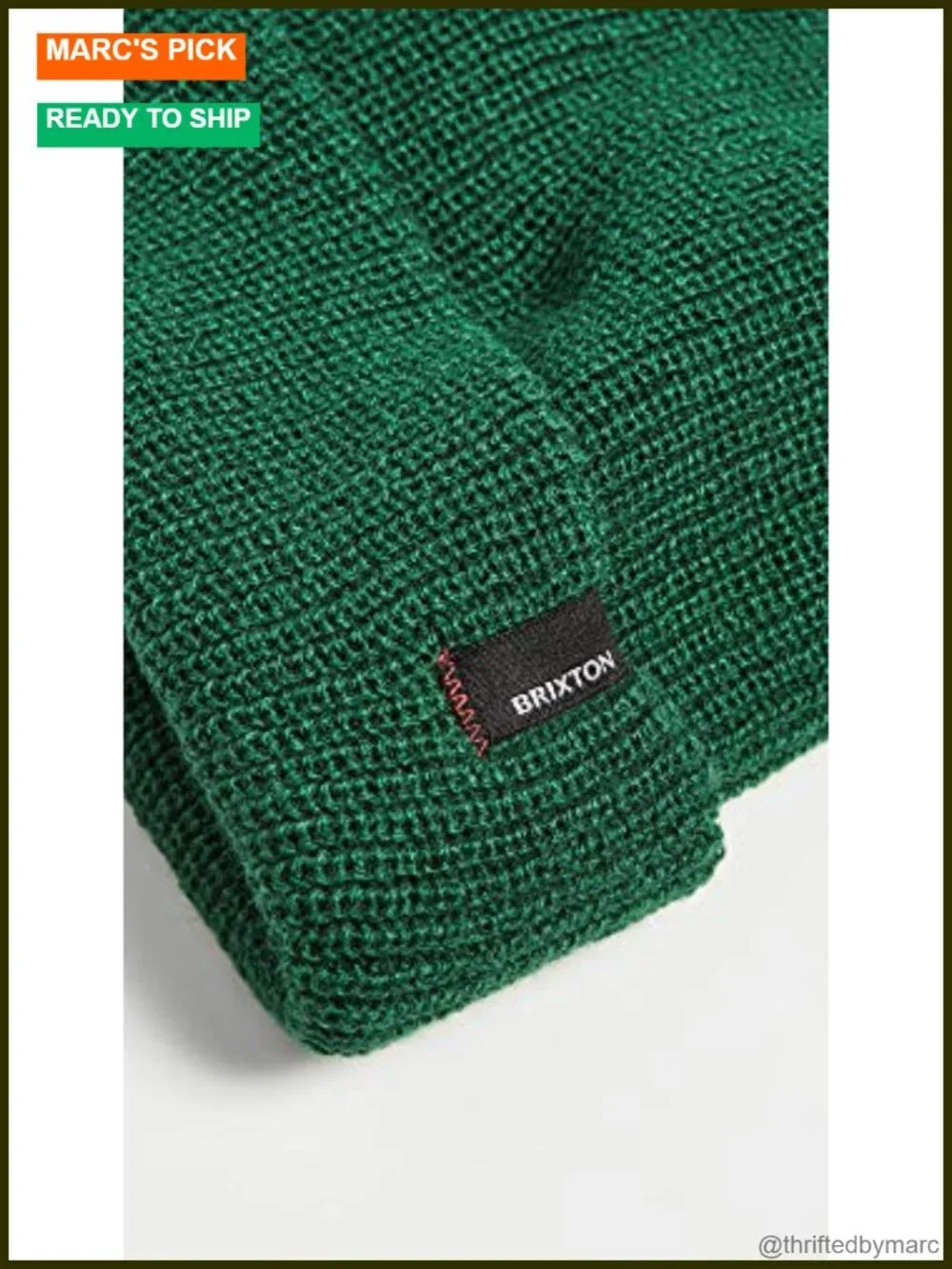 Brixton Heist Beanie 100% Acrylic Lightweight Pull-On Beanie